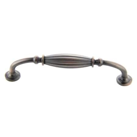 Crown 5-3/4" Deco Cabinet Pull with 5" Center to Center Antique Oil Rubbed Bronze Finish CHP8671810B
